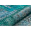 Tapis turquoise moderne fabriqué à la main Modern