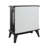 24" Electric Infrared Quartz Fireplace Stove with 3D Flame & Remote Control