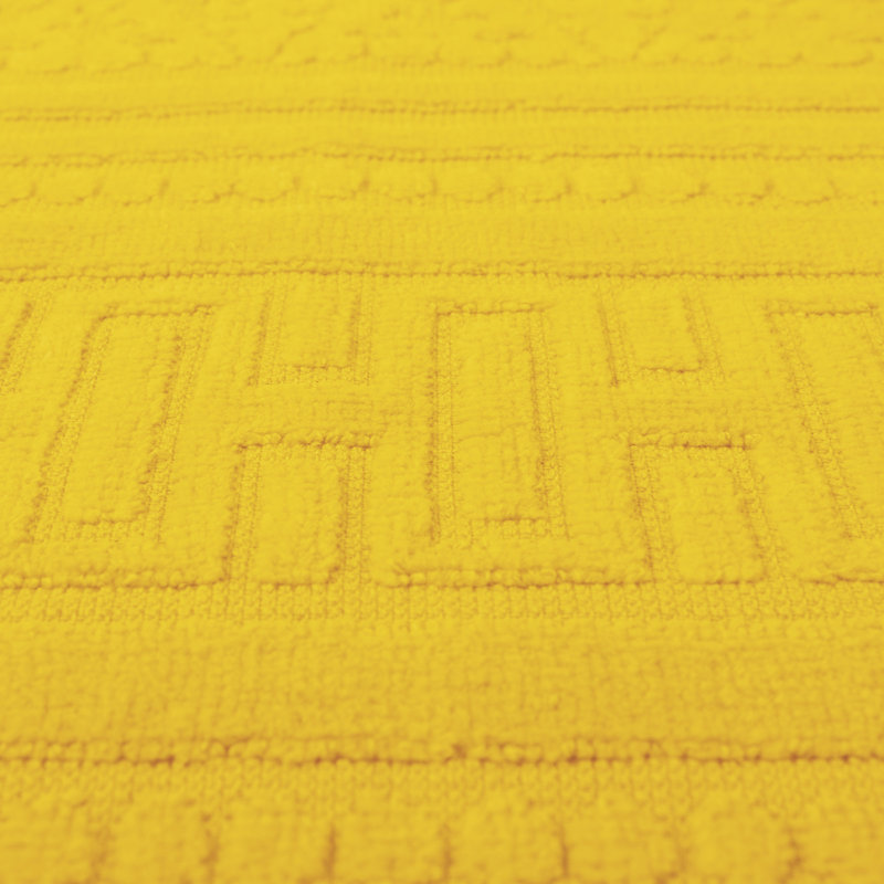 Novie Cotton Beach Towel, Yellow