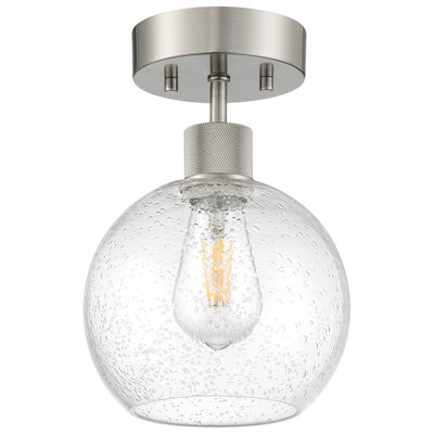 Southglenn Glass Semi Flush Mount