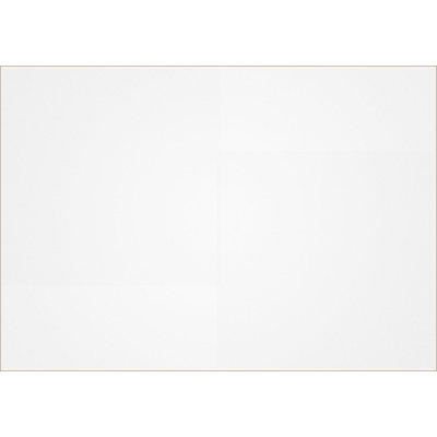 Bibliothèque contemporaine en métal blanc 9 tablettes en verre trempé H 72 po | Blanc | Verre trempé