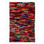 Gyan Striped Cotton Hand Woven Shag-1454049351