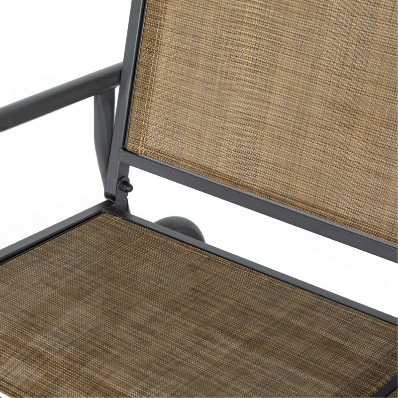Banc oscillant extérieur pour 2 personnes Outsunny