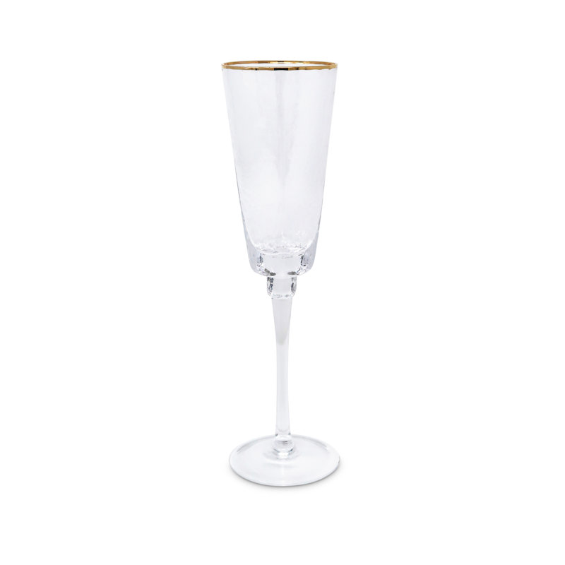 Verres à flûte martelés Kaliesha