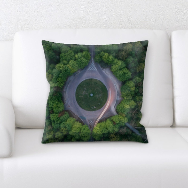 Microsuede Throw Pillow