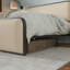 Lit plateforme tapissier