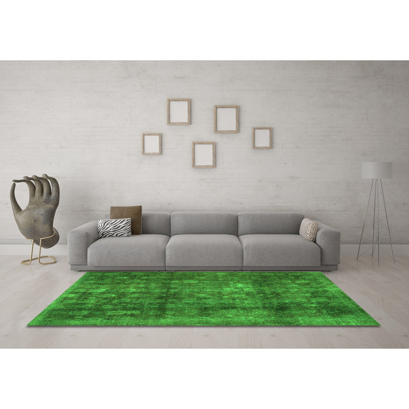 Elgene Performance Oriental Indoor Rug, Square 5'