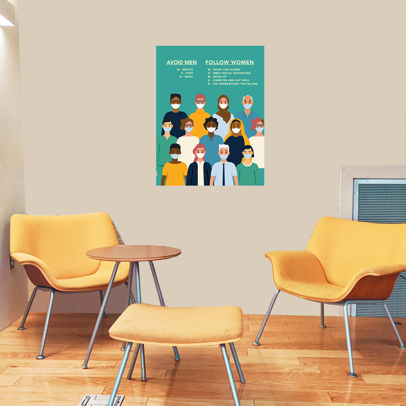 Text & Numbers Wall Decal