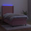 Asaf Velvet Bed with Mattress-612347640-612347643