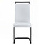 Chaise de salle à manger rembourrée en polyuréthane à haut dossier, ensemble de 4-1285748990-1285748963