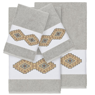 Ensemble de serviettes 4 pièces Gianna