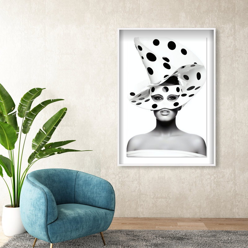 Spotted Sovereign Print by Oliver Gal, 16.5"H x 11.5"W, White Shadowbox