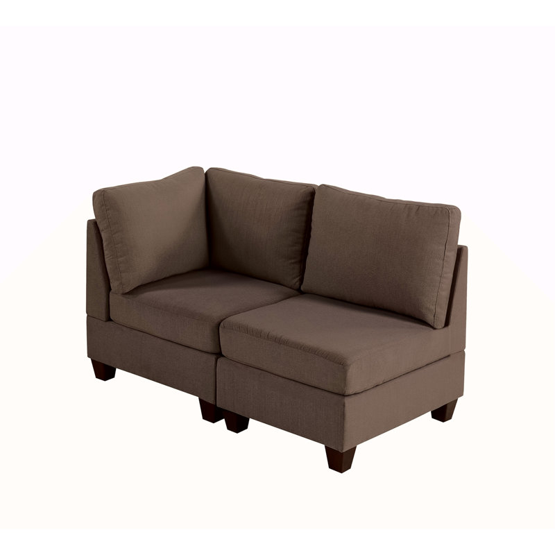 MODULAR SET - 2PC In Black Coffee