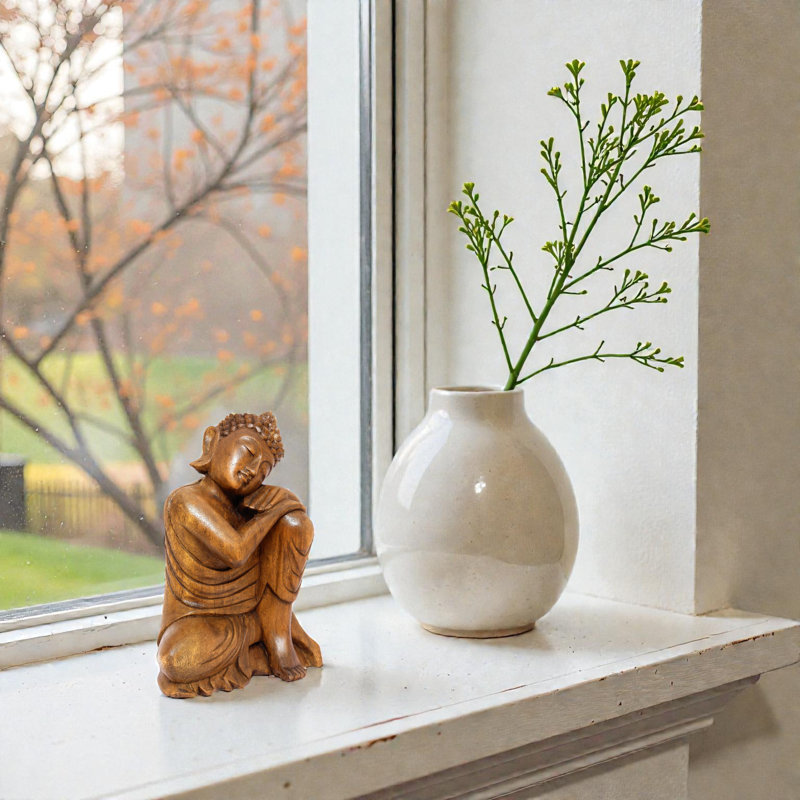 Figurine / sculpture Aailiyah, H 8 po x l 7 po x P 4 po