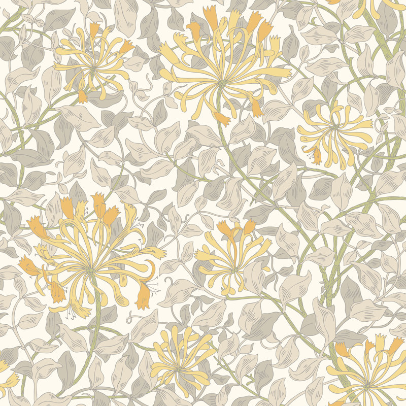 Padstow 10m x 50cm Matte Wallpaper Roll, Warm Grey