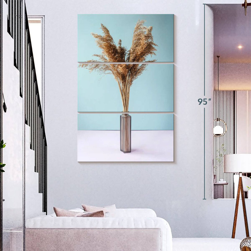Herbe Harnek Boho Pampas, H 32 po x l 20 po