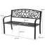 Asya Metal Outdoor Bench-1135821845