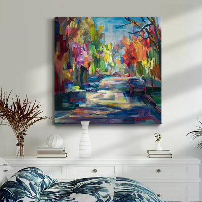 Jeweled Morning-Premium Gallery Wrapped Canvas - Ready to Hang