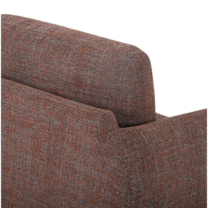 Fauteuil Leno, Chenille caramel performance