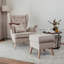 Upholstered Armchair-213803003