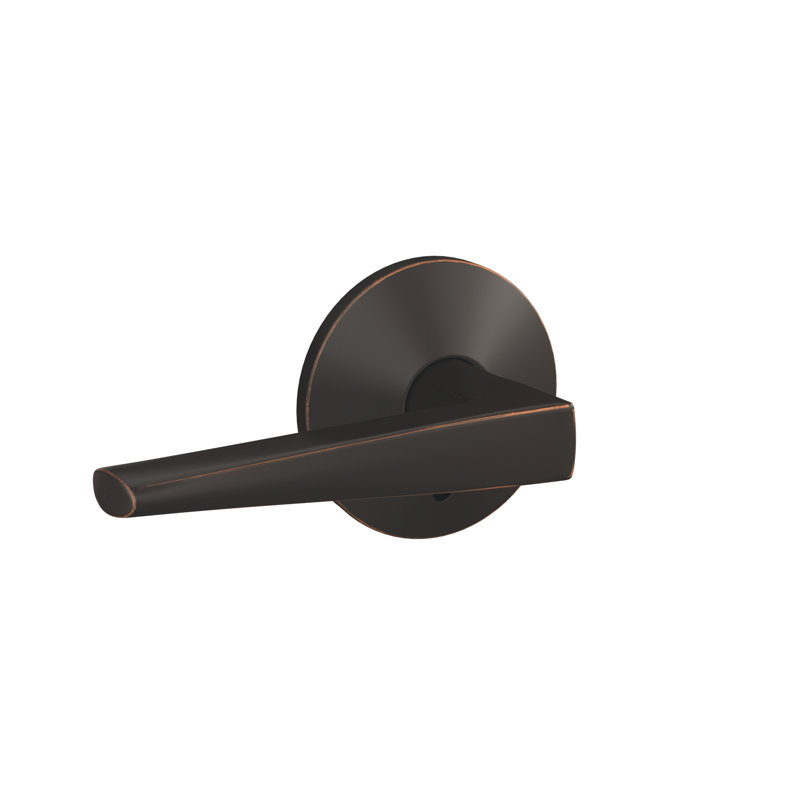 Eller Non-Turning Lever with Kinsler Trim, Aged Bronze