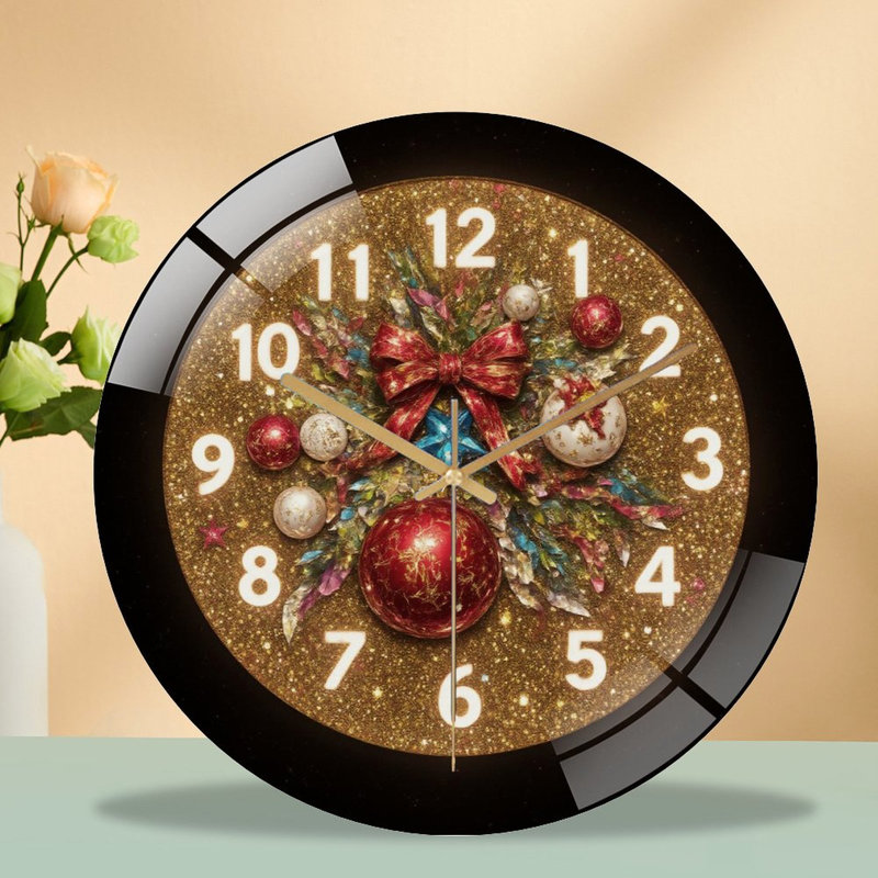 Horloge murale de Noël