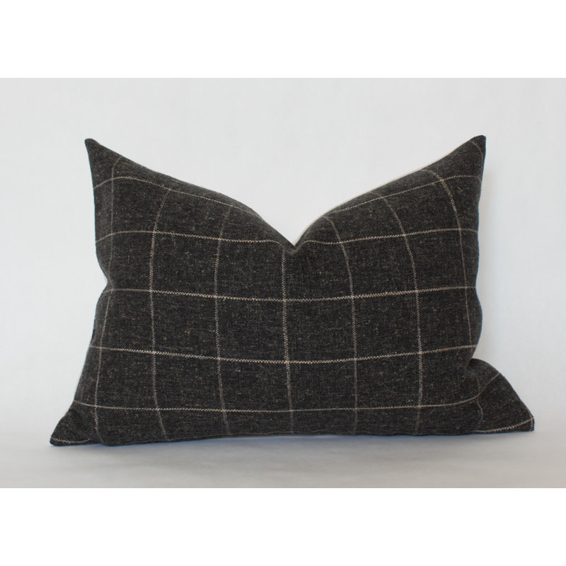 Checkered Polyester Pillow Cover