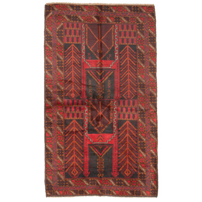 Branum Black Rug 3'6" x 6'2"