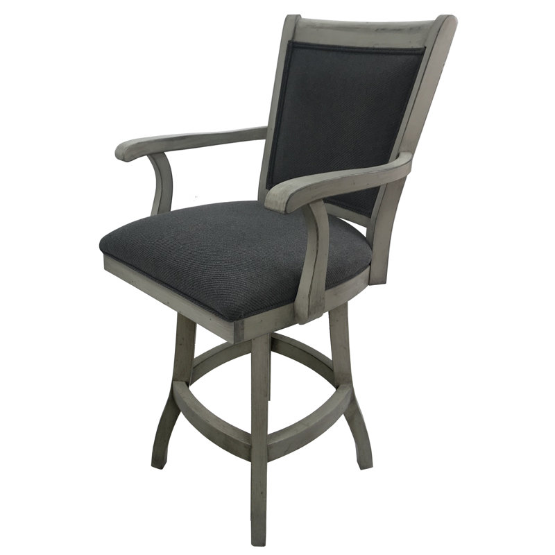 Comptoir pivotant, bar et très grand tabouret Irminger, Tabouret de comptoir (siège d'une hauteur de 26 p