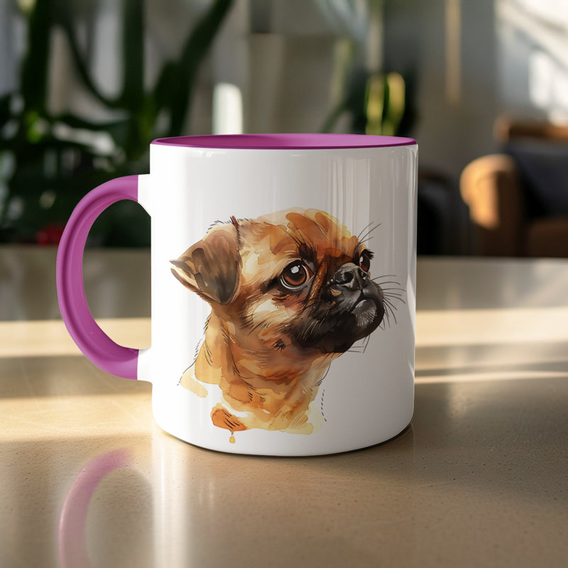 Mug, 2, Purple