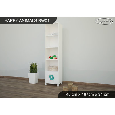 187cm H X 45cm W Cube Unit Kids Bookcase