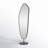 Hiya Iron Abstract Floor Mirror