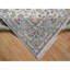 Tapis oriental blanc, laine et soie 8 pi 7 po x 12 pi Nain