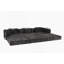 Boneless Compression Convertible Floor Sofa Bed With Fixed - Shape Frame, Boneless Modular Sectional, No Assembly, Ideal For Multi - Purpose Spaces-5640605