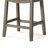 Maven Lane Sophia Wooden Backless Stool with Fabric Upholstery-112251022-112251018