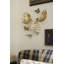 Mocha Check Moose Wall Decor
