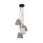 Fango 5 - Light Beige/Brown Cluster Pendant