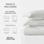 Ensemble de housse de couette à motif quadrilobe Simply Soft-438053621-438053625