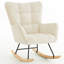 Chaise berçante rembourrée Jillan-81773942