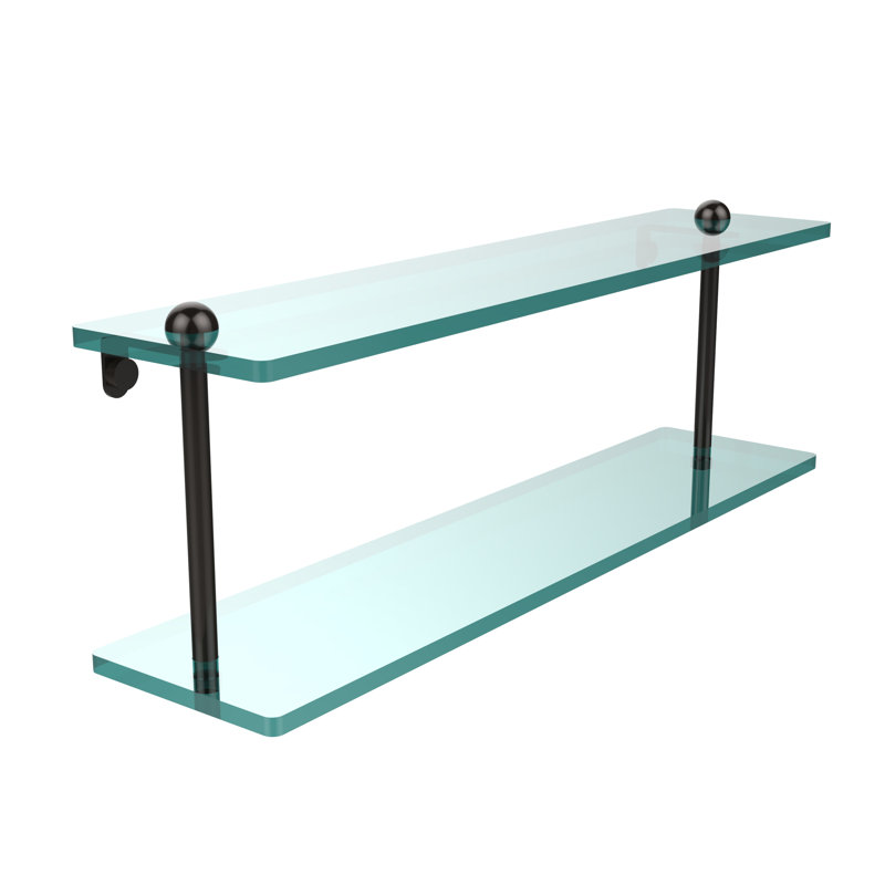 Morosini 2 Piece Tiered Shelf, 22", Oil Rubbed Bronze