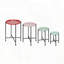 Ensemble de 4 supports à plantes gigognes multicolores, L1: D14x22 "L2: D12x20" L3: D10x16 "L4: D8x12"