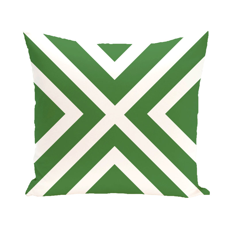 Housse et insert de coussin carré Coastal Calm, H 18 po x l 18 po, Vert
