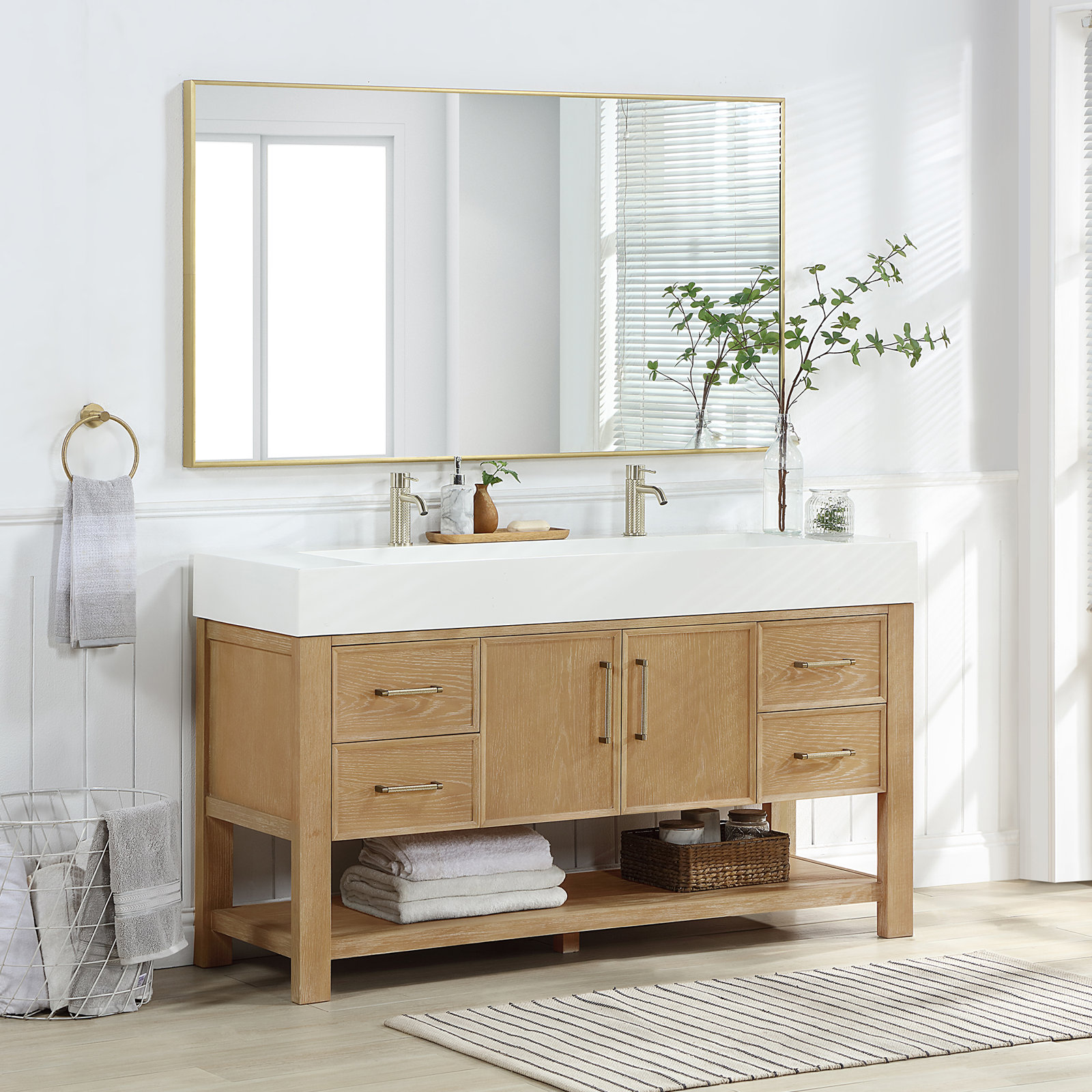 Maho 60'' Single Bathroom Vanity