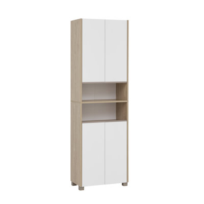 Myalise Floor Mounted Linen Cabinet