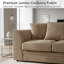 2 Seater Corduroy Sofa-1382721908