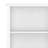 Artisan 72"H Solid Wood Contemporary 5-Shelf Tall Bookcase with Adjustable Shelves and Decorative Side Panels-1506798307