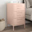 Bedside Cabinet 36x39x68 cm Steel-1427999333