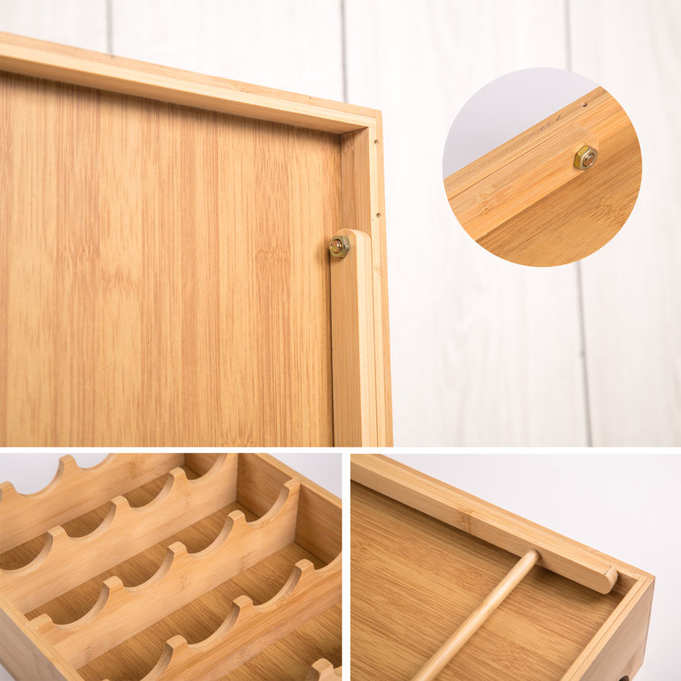 Free-Standing Bamboo Spice Rack Latitude Run