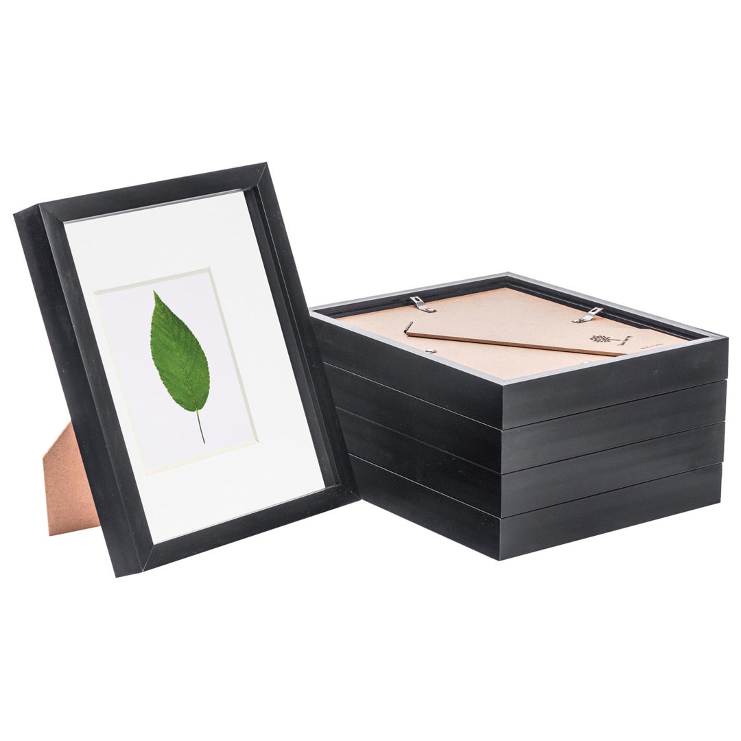 Nicola Spring - 3D Box Photo Frames - 8 x 10" with 4 x 6" Mount