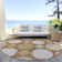 Maliana Washable Geometric Indoor / Outdoor Rug